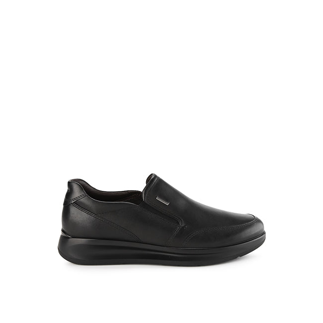 Hush Puppies Sepatu Pria Oswald Slip On In Black