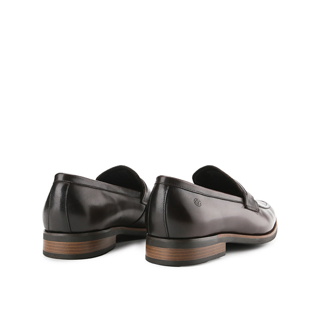 Hush Puppies Sepatu Pria Loafers Fiddler Saddle Loafer In Coffee