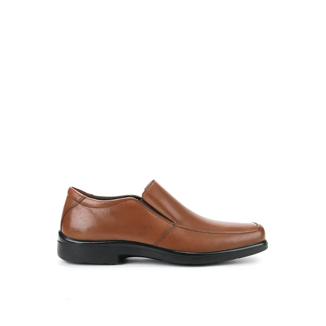 Hush Puppies Sepatu Formal Pria Stocks In Mocha