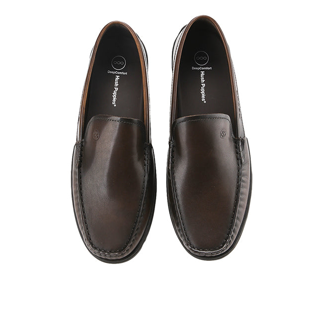 Hush Puppies Sepatu Pria Loafers Royston Loafer In Brown