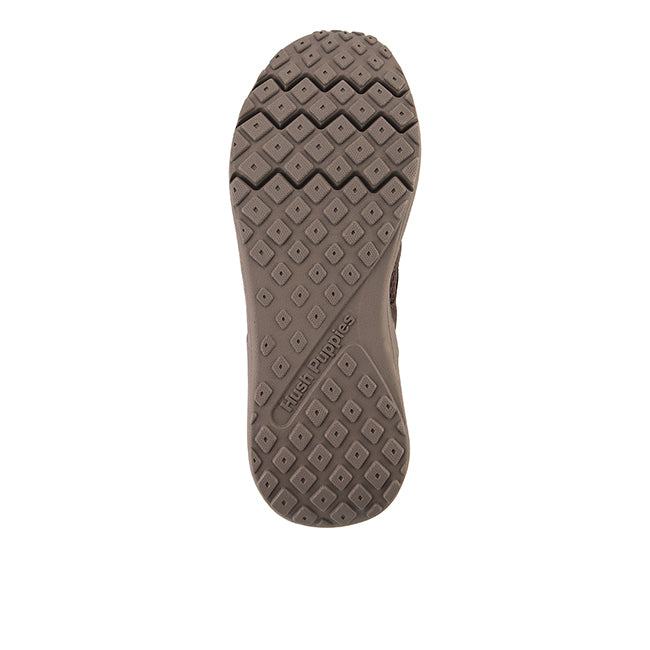 Seventy8 Lthr Runner In Dark Brown Nubuck