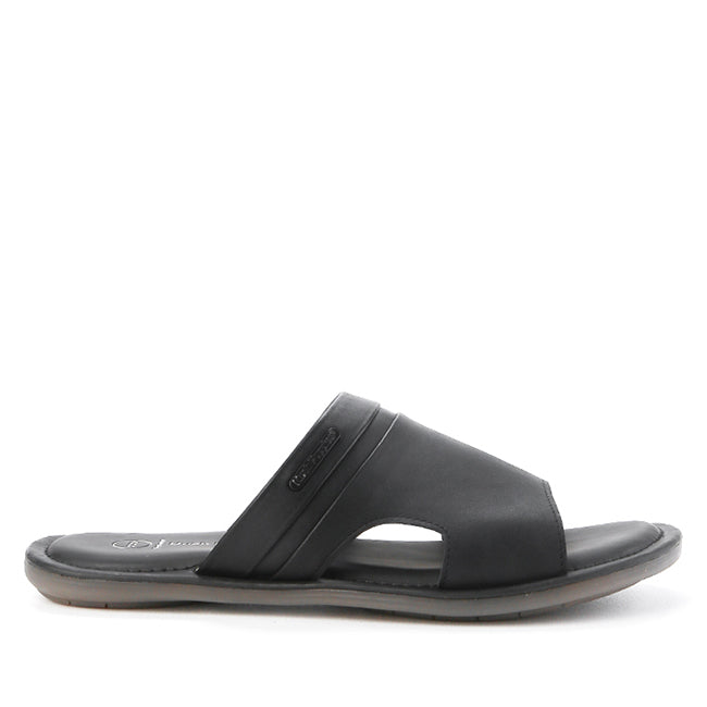 Hush Puppies Sandal Pria Plainville 5 Slide In Black