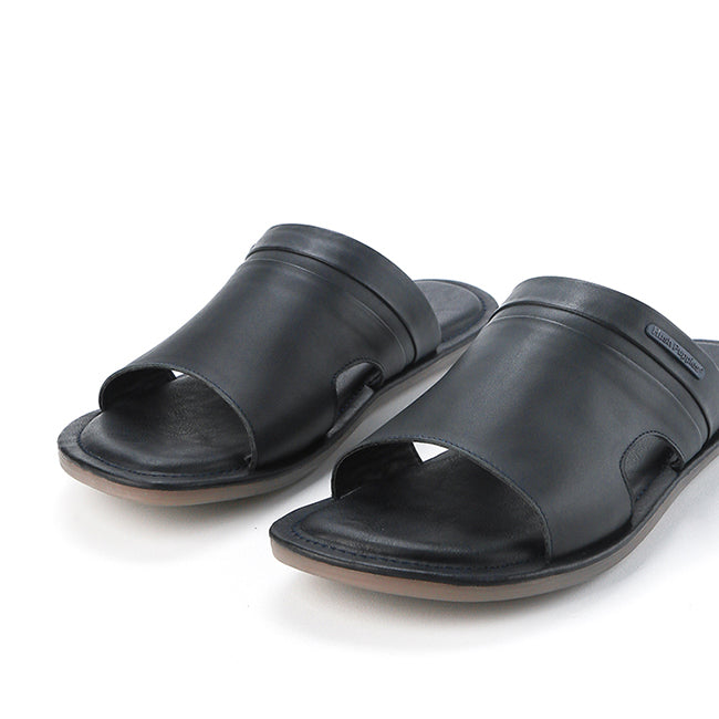 Hush Puppies Sandal Pria Plainville 5 Slide In Navy