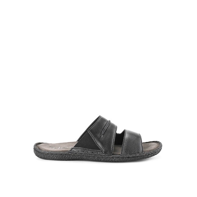 Hush Puppies Sandal Pria Fentor Ii - Slide In Black