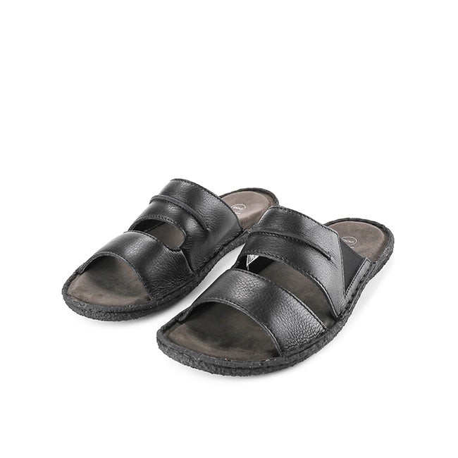 Hush Puppies Sandal Pria Fentor Ii - Slide In Black