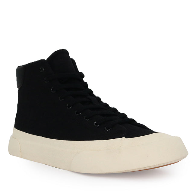 Hush Puppies Sepatu Sneaker Pria Joshua Gonz - Mid In Black