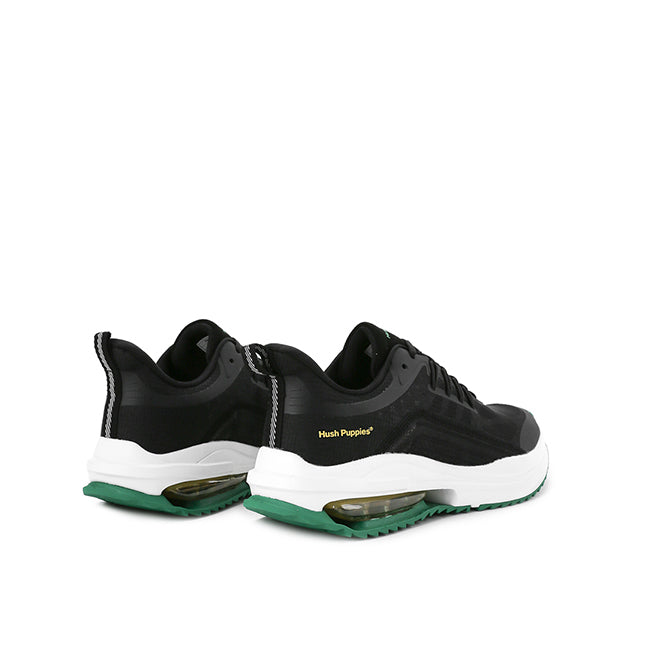 Hush Puppies Sepatu Pria Sneakers Collins In Black
