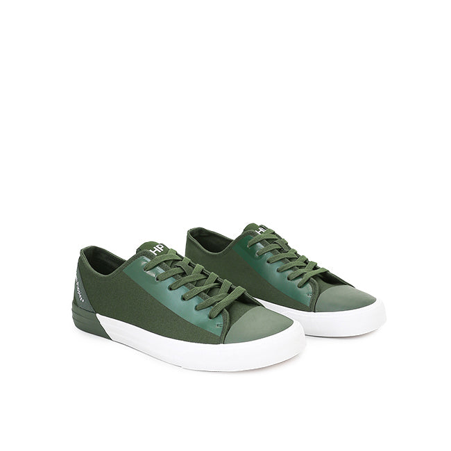 Hush Puppies Sepatu Pria Lace Up Connor Dell In Olive