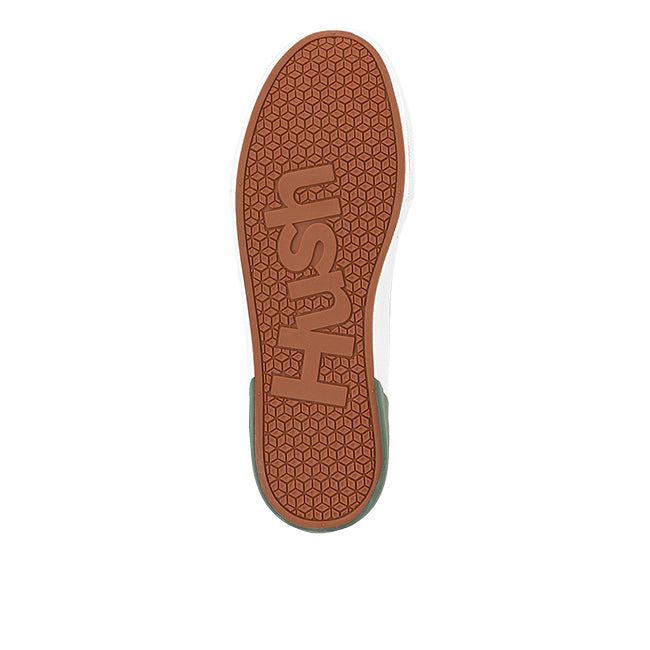 Hush Puppies Sepatu Pria Lace Up Connor Dell In Olive