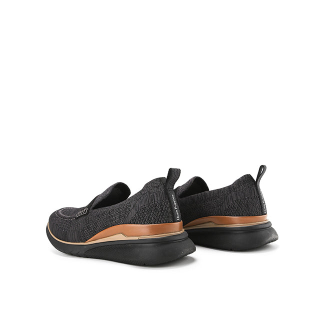 Hush Puppies Sepatu Pria Loafers Advance Knit Loafer In Black
