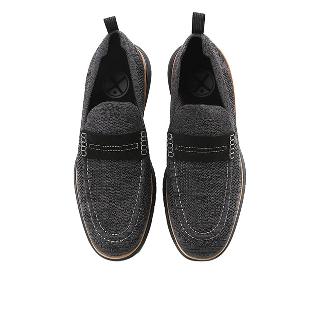 Hush Puppies Sepatu Pria Loafers Advance Knit Loafer In Black