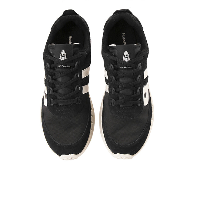 Hush Puppies Sepatu Pria Sneakers Seventy8 Runner In black
