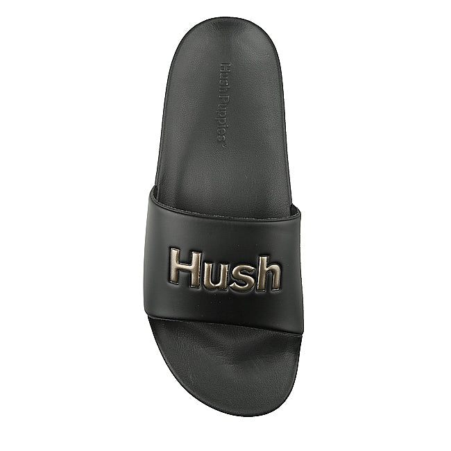 Hush Puppies Sandal Mule Pria Thanos In Black