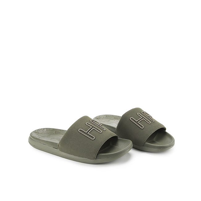 Hush Puppies Sandal Pria Flip Flop Summit Iii In Olive