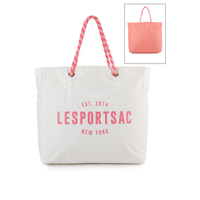 LeSportsac Unisex Bags Large 2 Way Tote In 2Way Merngue/Coral Punch