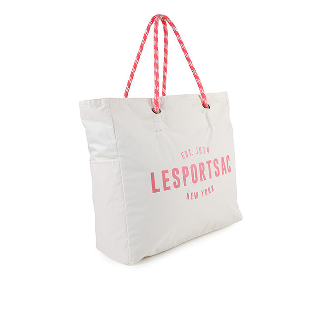 LeSportsac Unisex Bags Large 2 Way Tote In 2Way Merngue/Coral Punch