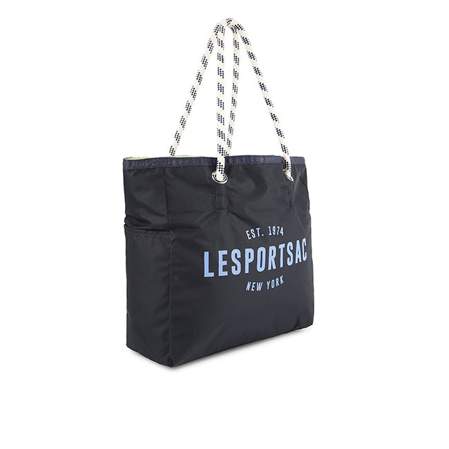 LeSportsac Unisex Bags Ml 2 Way Tote In 2Way Deep Sea Blue/Lime