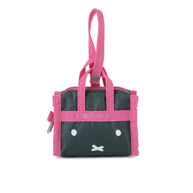 LeSportsac Unisex Bags Micro Weekender Charm In Miffy Green/Pink Charm