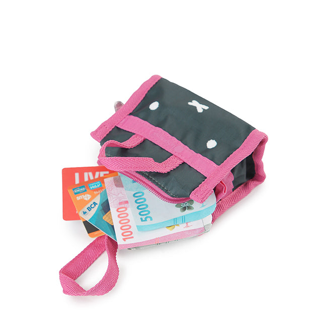 LeSportsac Unisex Bags Micro Weekender Charm In Miffy Green/Pink Charm