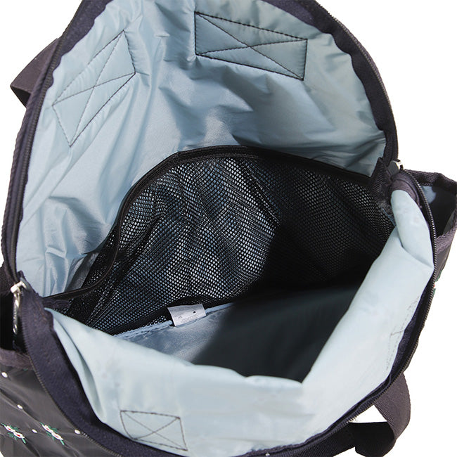 LeSportsac Unisex Bags Double Trouble Backpack In Floral Lattice Emb