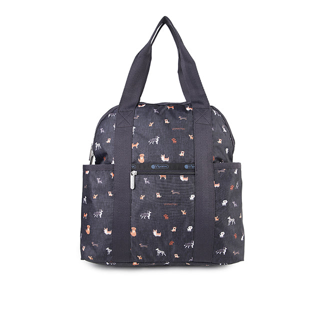 LeSportsac Unisex Bags Double Trouble Backpack In Woof Wonderland