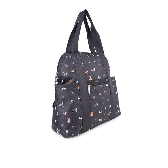 LeSportsac Unisex Bags Double Trouble Backpack In Woof Wonderland