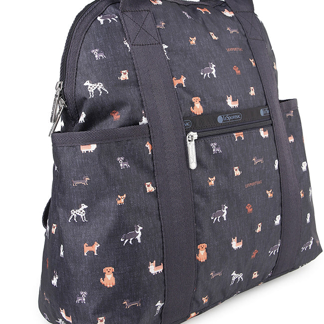 LeSportsac Unisex Bags Double Trouble Backpack In Woof Wonderland