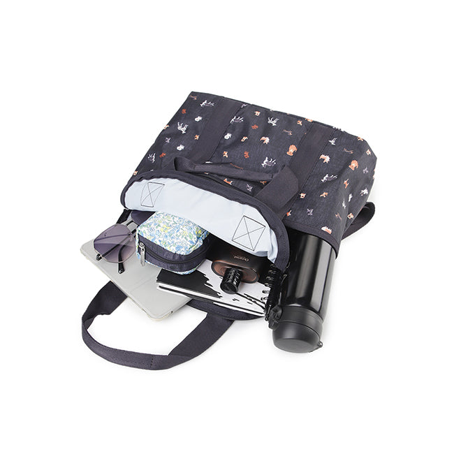 LeSportsac Unisex Bags Double Trouble Backpack In Woof Wonderland