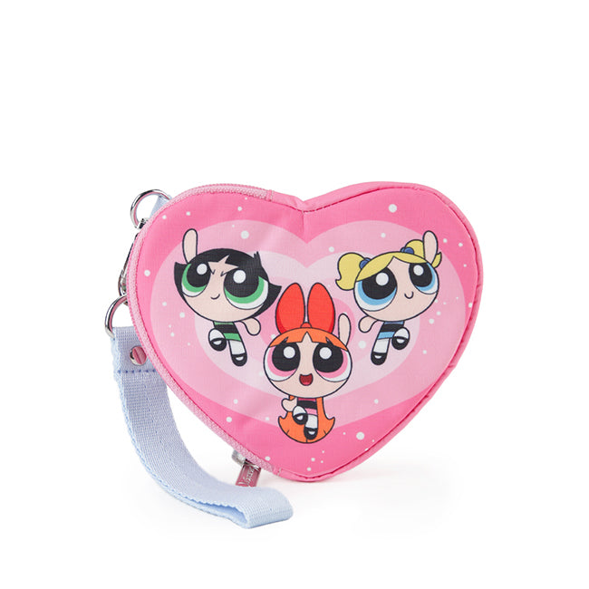 LeSportsac Unisex Pouch Heart Wristlet In Ppg Pink Heart