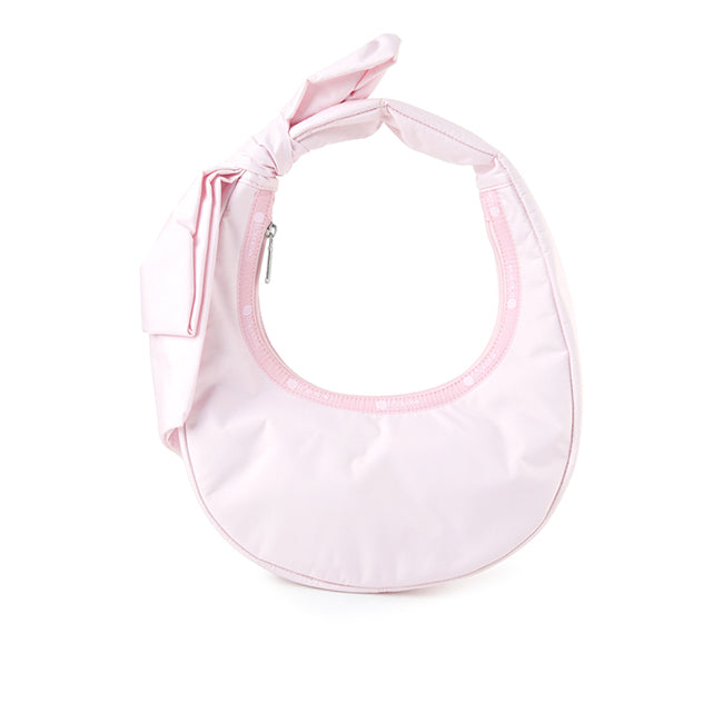 LeSportsac Unisex Bags Bow Crescent Shoulder In Pink Bows