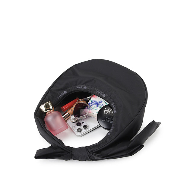 LeSportsac Unisex Bags Bow Crescent Shoulder In Black Bows