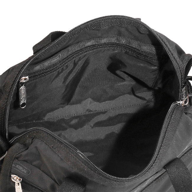 LeSportsac Tas Cross Body Unisex Deluxe Mini Duffel In Recycled Black