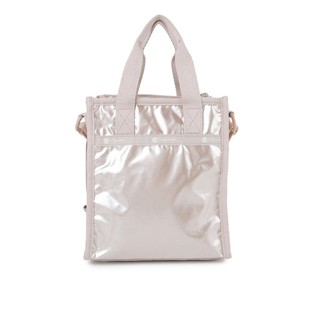 LeSportsac Unisex Bags Mini N/S Tote In Rose Gold Shine