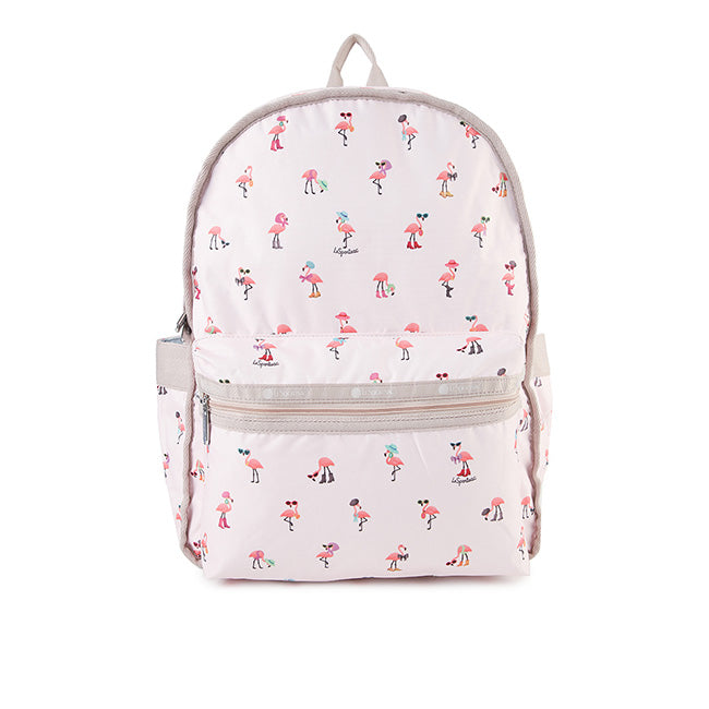 LeSportsac Unisex Bags Route Backpack In Flamingo Party