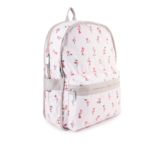 LeSportsac Unisex Bags Route Backpack In Flamingo Party