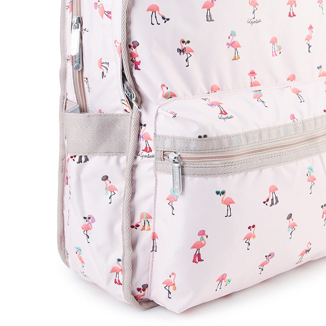 LeSportsac Unisex Bags Route Backpack In Flamingo Party