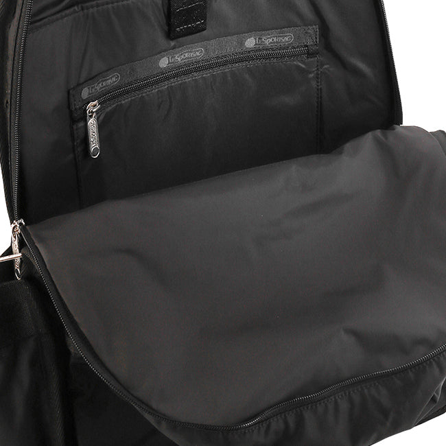 LeSportsac Unisex Route Backpack In Recycled Black