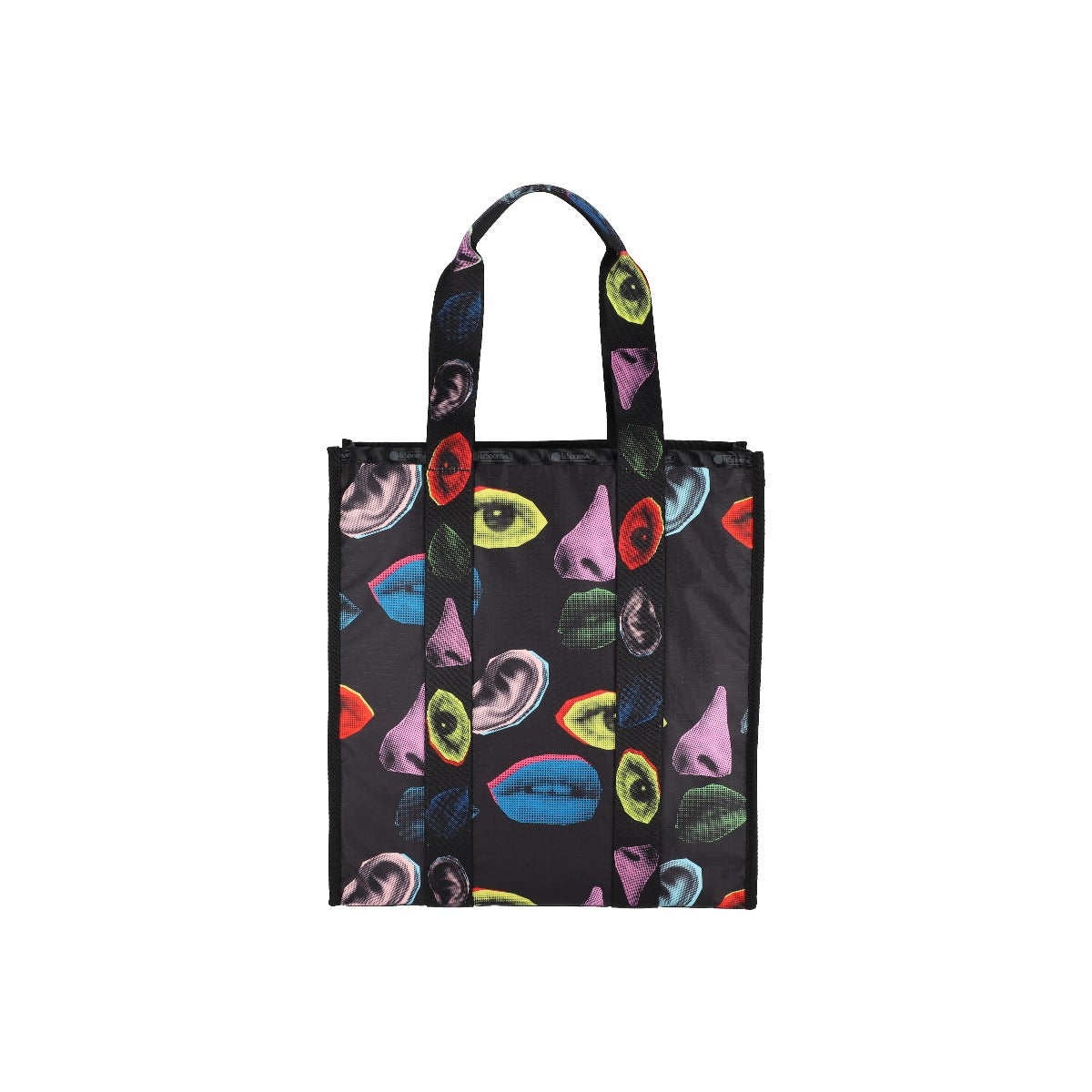 Lg Web Book Tote In Ll Faces Book Tote