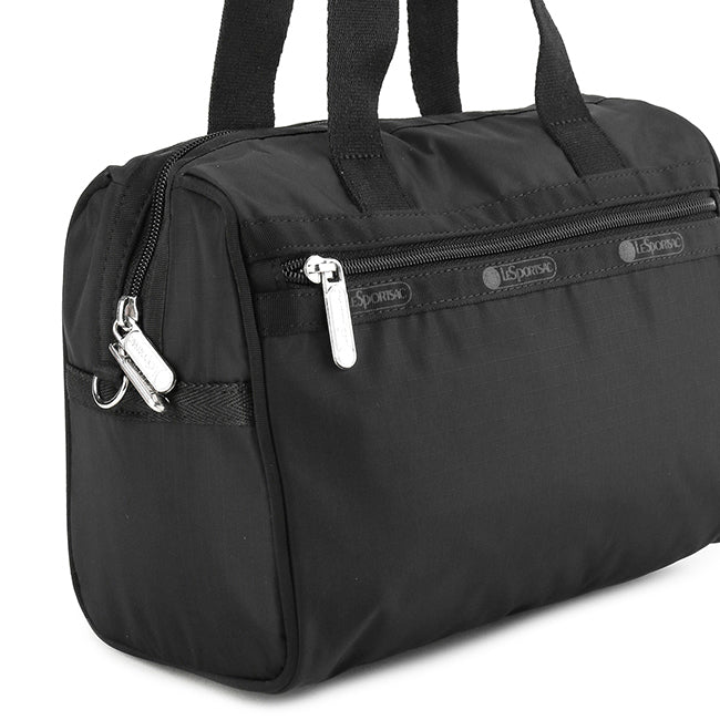 LeSportsac Tas Unisex Hand Bag Everyday Sm Satchel In Recycled Black