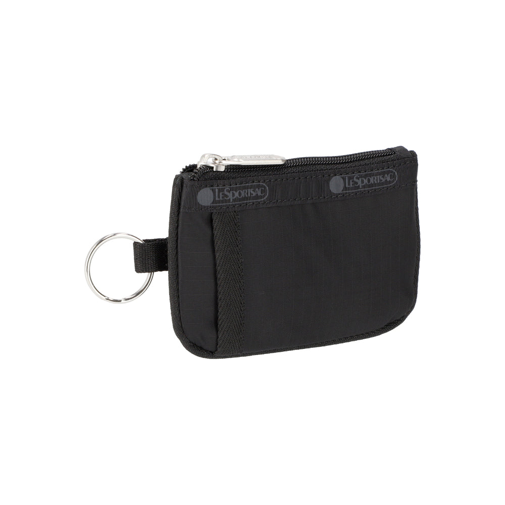 LeSportsac Aksesoris Unisex Key Card Holder In Recycled Black