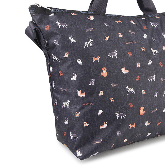 LeSportsac Unisex Bags Deluxe Easy Carry Tote In Woof Wonderland