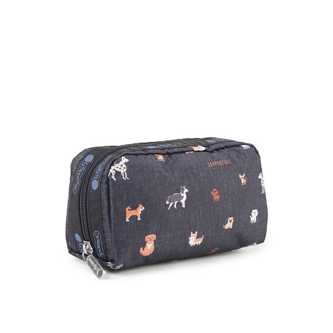 LeSportsac Unisex Pouch Rectangular Cosmetic In Woof Wonderland