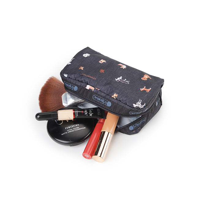 LeSportsac Unisex Pouch Rectangular Cosmetic In Woof Wonderland