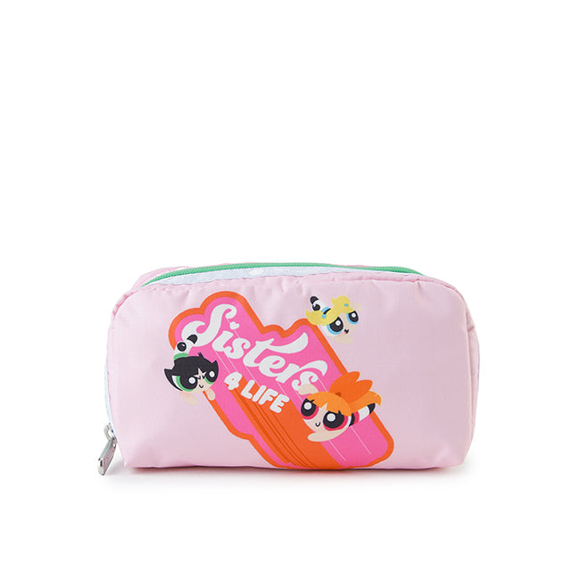 LeSportsac Unisex Pouch Rectangular Cosmetic In Ppg Pink Rect Cosm