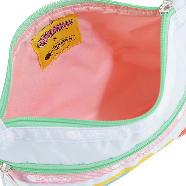 LeSportsac Unisex Pouch Cosmetic Clutch In Ppg Grl Pwr Cosm