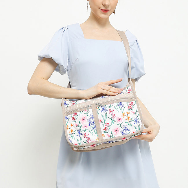 LeSportsac Unisex Deluxe Everyday Bag In Watercolor Botanical