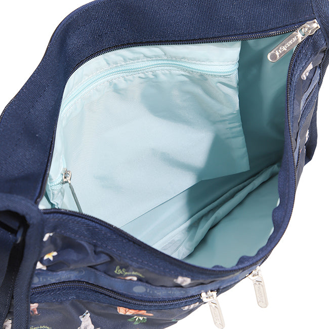 LeSportsac Unisex Deluxe Everyday Bag In Tropical Meow Cat