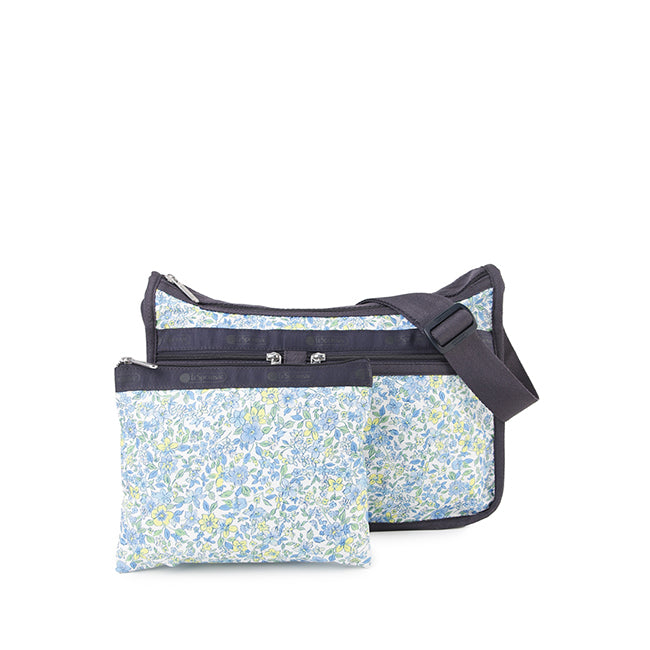 LeSportsac Unisex Bags Deluxe Everyday Bag In Tapestry Flower Blue