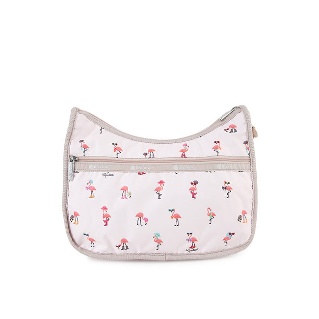 LeSportsac Unisex Bags Classic Hobo In Flamingo Party