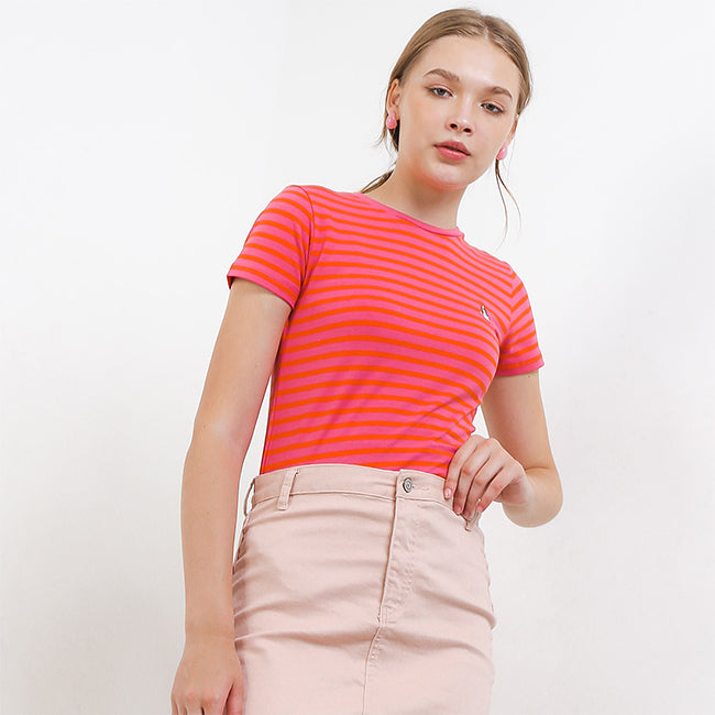 Hush Puppies Pakaian Kaos Wanita Venna Str 2 In Orange